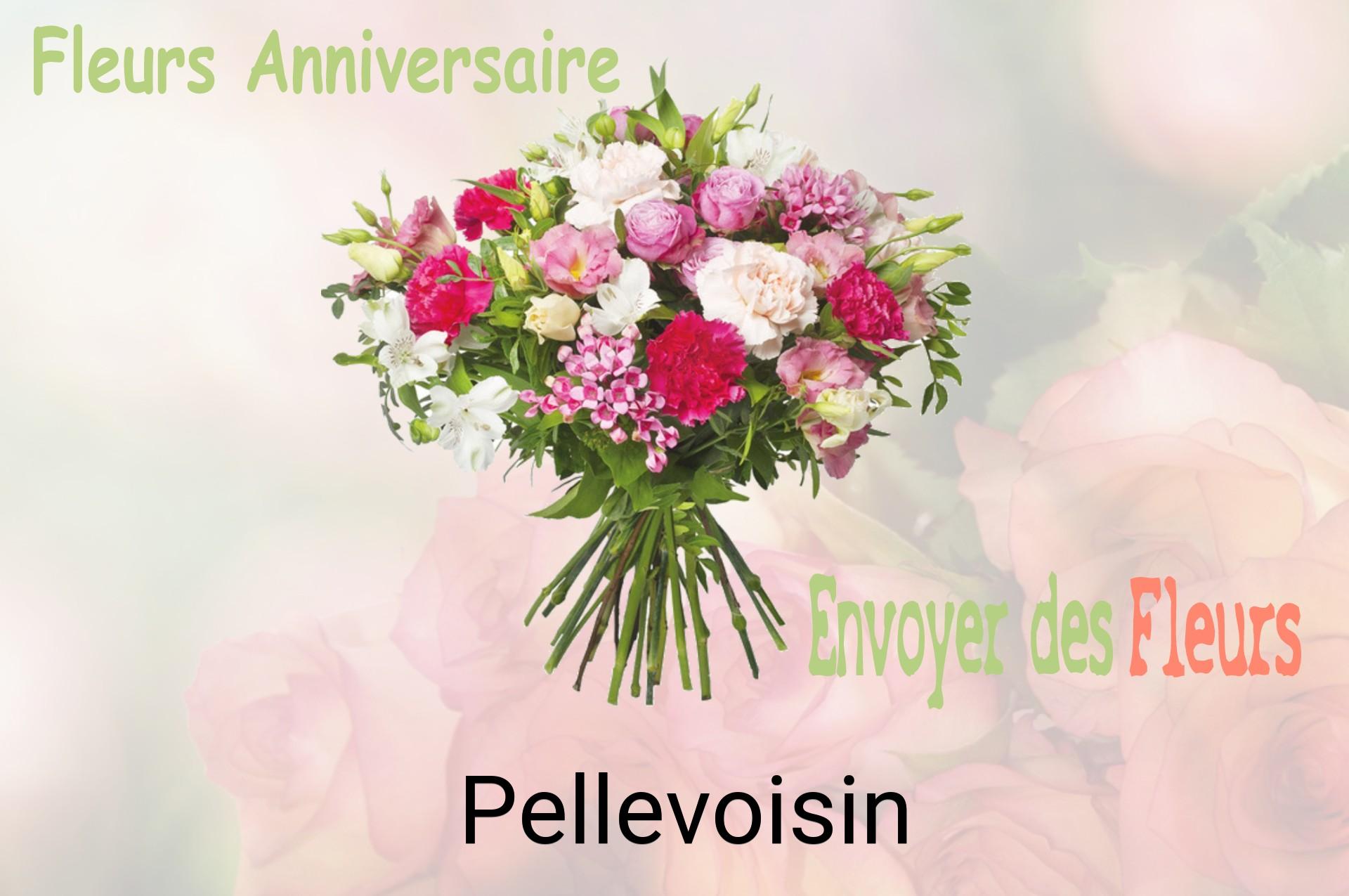 Bouquet de fleurs d’anniversaire livré à Pellevoisin